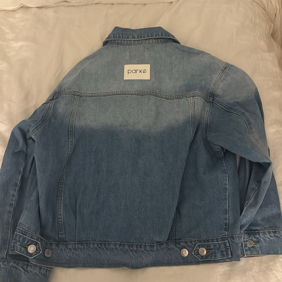 Parke Oversized Denim Jacket - Size S/M - Picture 4 of 4